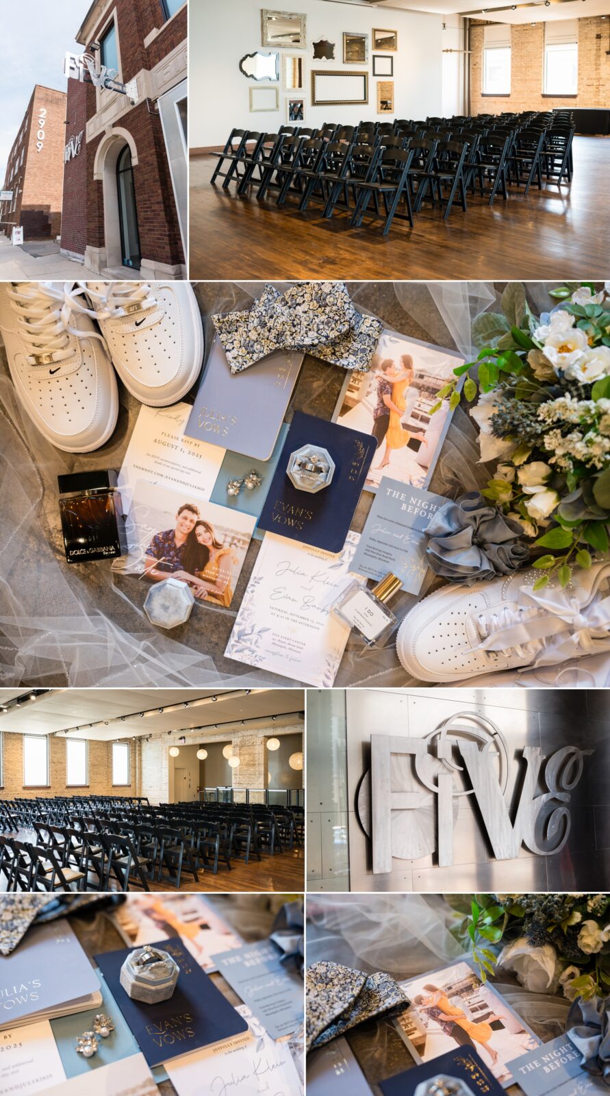 five event center wedding